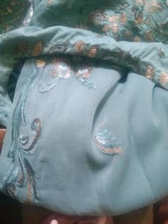 3 piece embroidered suite in good condition