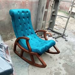 Rocking chair wooden base