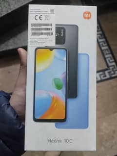 Redmi 10c 4+2 ram 128gb rom only box pta approved