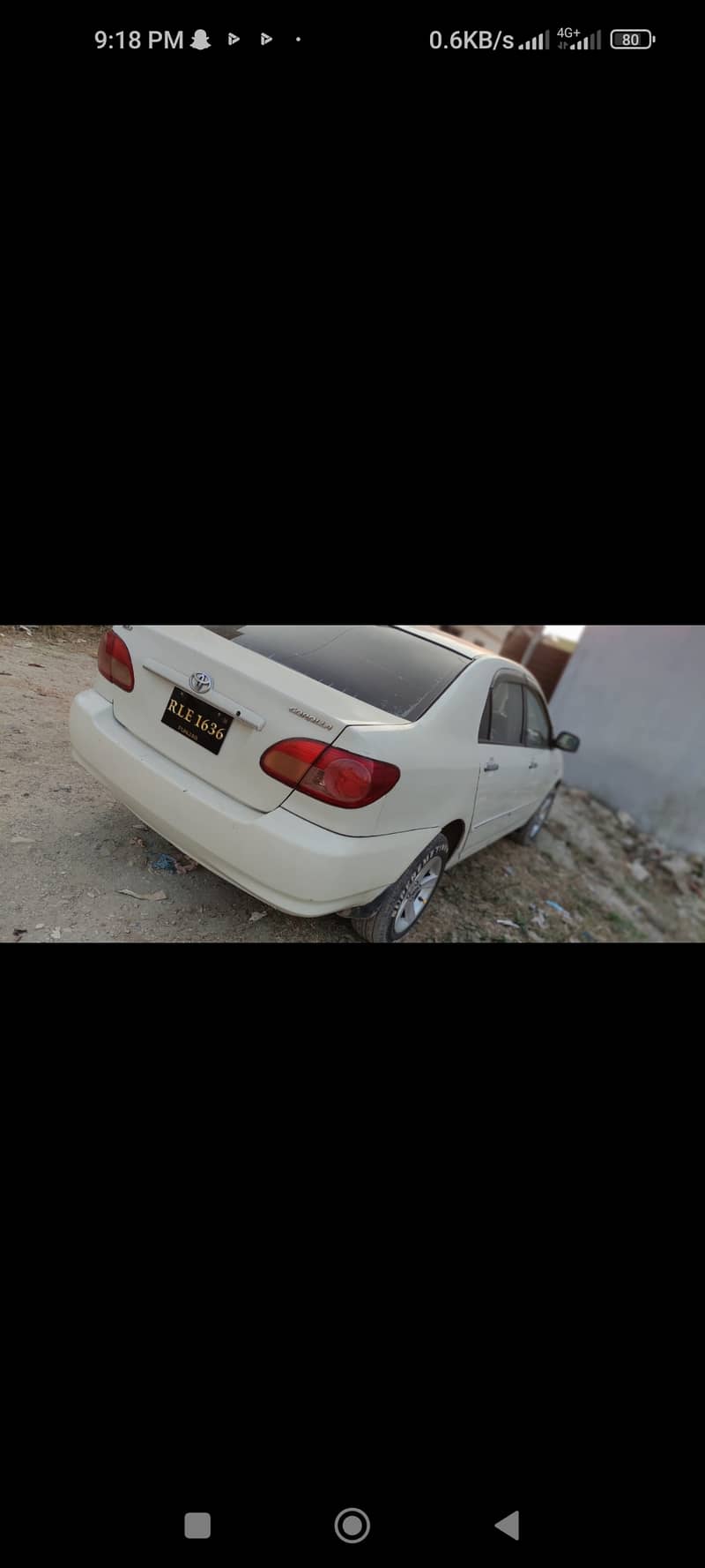 Toyota carolla 2006 XLI model Rawal pindi number 1