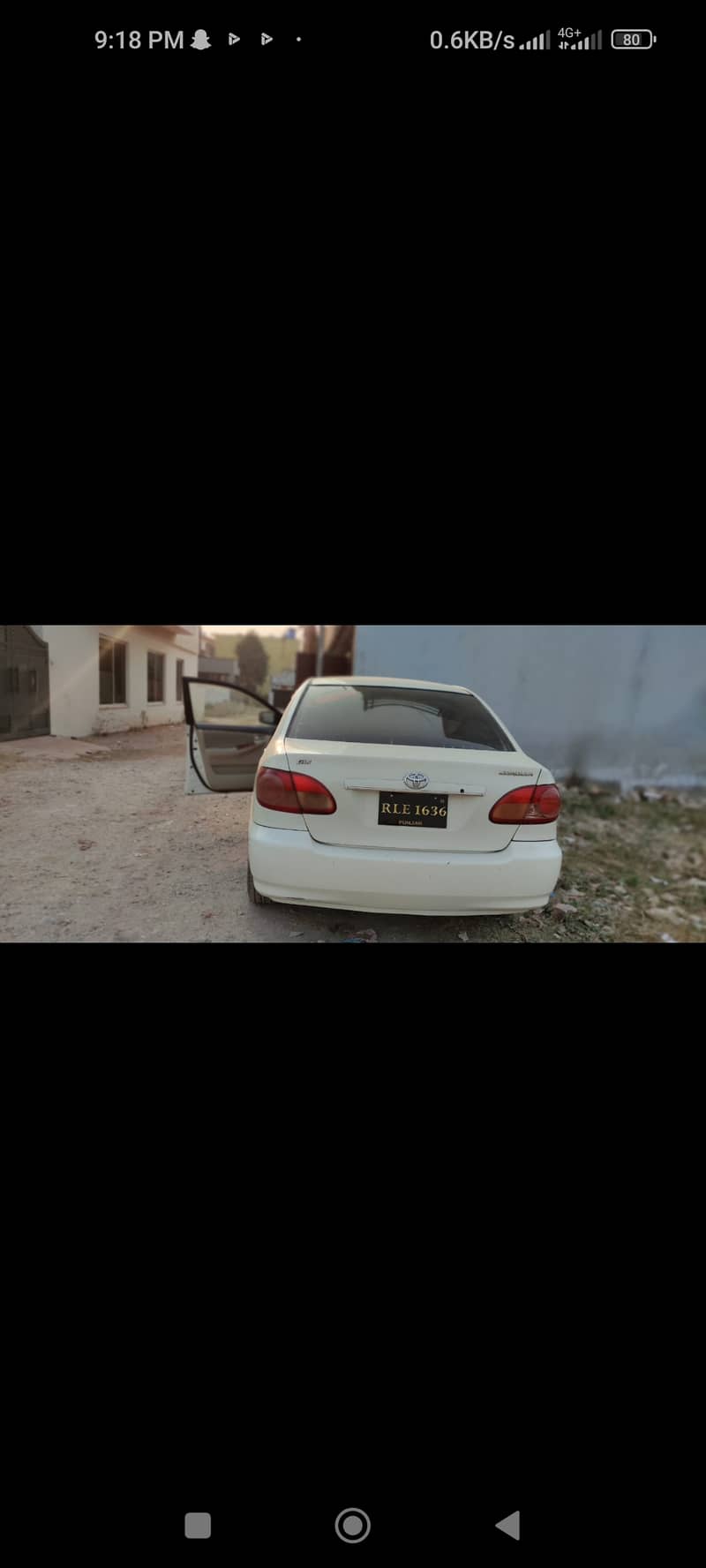 Toyota carolla 2006 XLI model Rawal pindi number 2