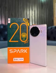 Spark 20 Pro Plus New condition 16/256 Official PTA Approved