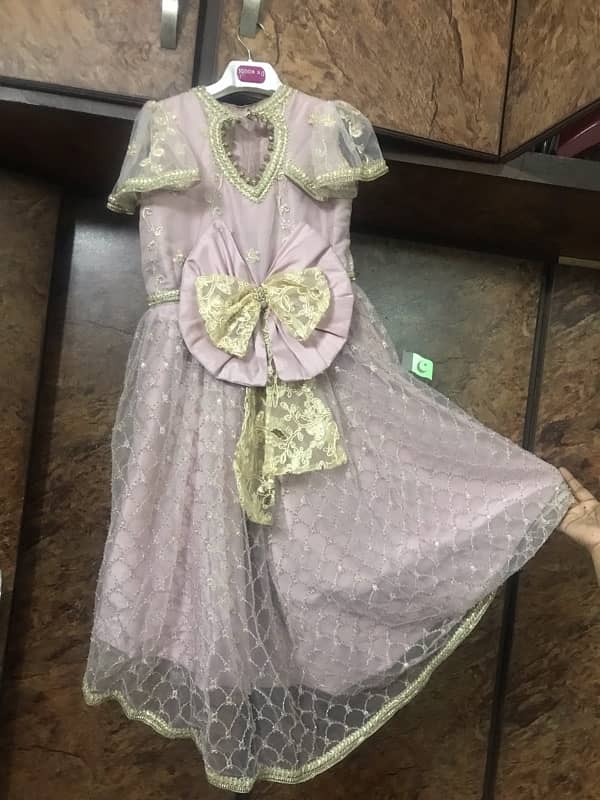 Girl hand made Frock for sale 3