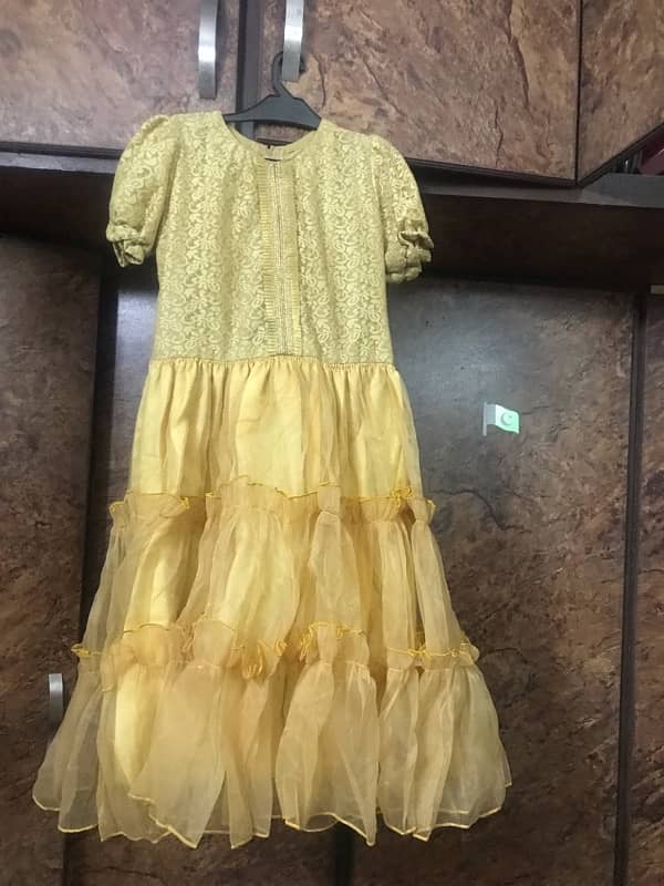 Girl hand made Frock for sale 6