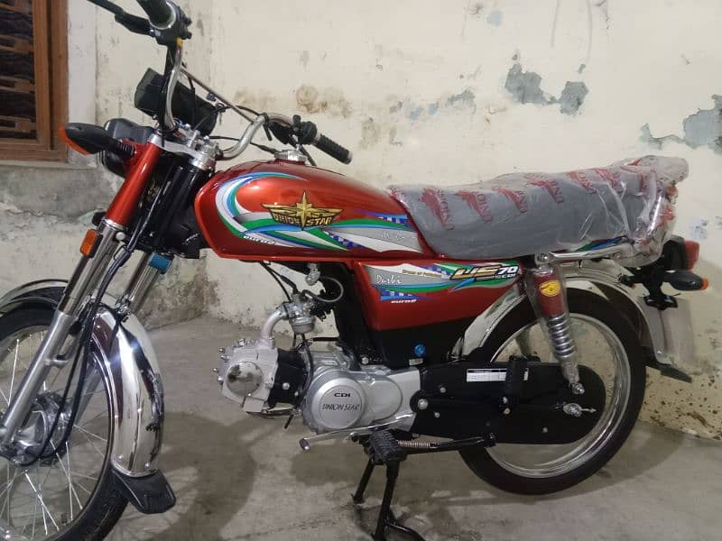 Union star bikes Bikul new ha Islamabad num all document clear hai 3