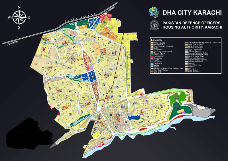 Prime Location 125 Sq Yards Residential Plot for Sale DHA City, Sector 6H 10