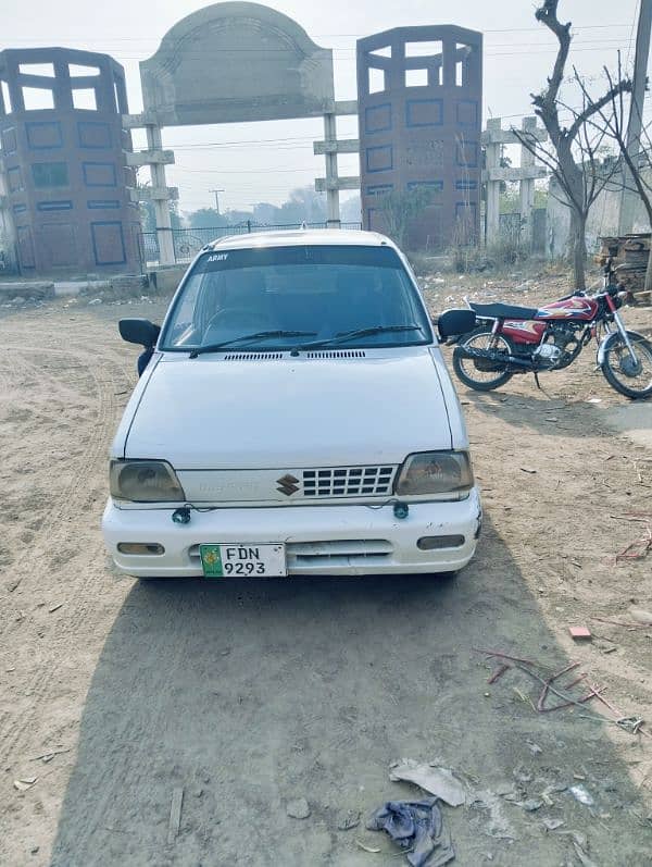 Suzuki Mehran VX 1991 8