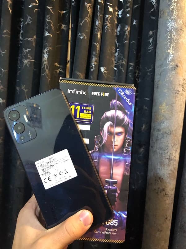 INFINIX HOT 12 6/128GB WITH BOX NO OPEN O REPAIR FULL OK SMOTH SET 0