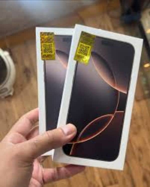 IPHONE 16 PRO MAX 256GB PTA APPROVED BOX PACK 0