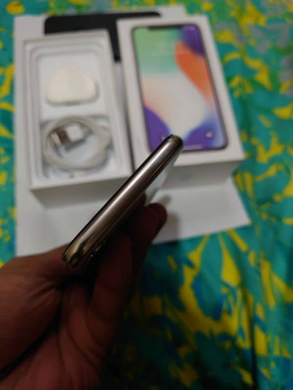 iPhone X 64gb complete box Official PTA Sale Exchange 7