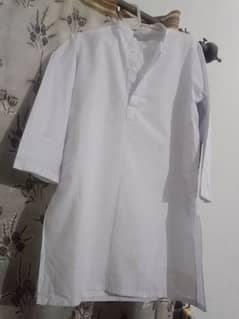 white dress cotton shalwar qameez,5,6 year k child k ly