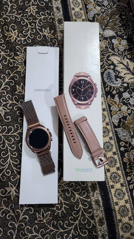 Samsung Galaxy watch 3 Classic 41mm chocolate brown mystic bronze 0