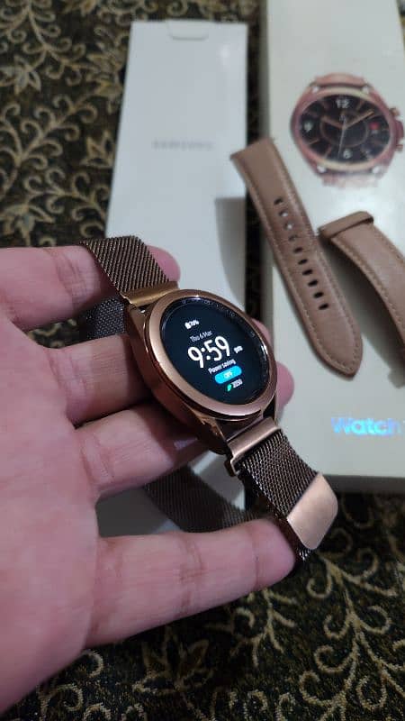 Samsung Galaxy watch 3 Classic 41mm chocolate brown mystic bronze 1