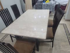 dining table with 6 chairs