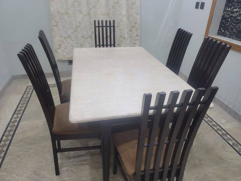 dining table with 6 chairs 2