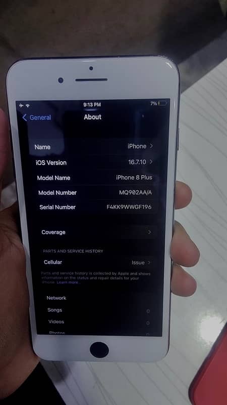 iPhone 8 Plus 64gb JV None PTA 15