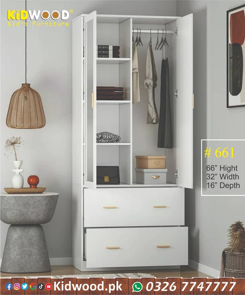 Wooden Wardrobe ( Different Models Different Prices ) 0