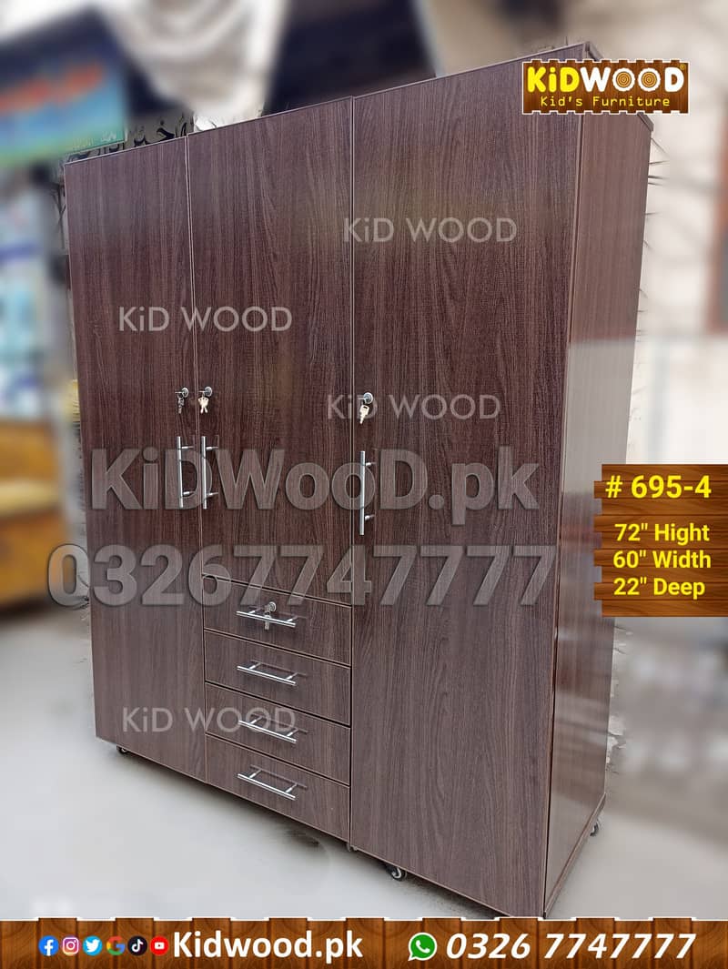 Wooden Wardrobe ( Different Models Different Prices ) 17