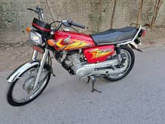 Honda CG 125 Islamabad number model 2021,demand 185000