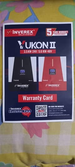 Inverex Yukon 2 5.6 KW Hybrid Inverter