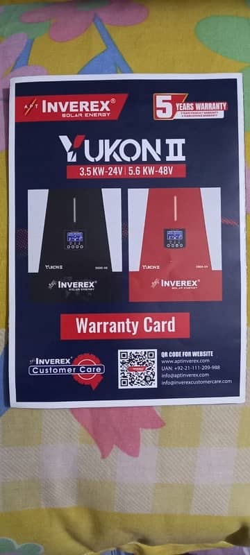 Inverex Yukon 2 5.6 KW Hybrid Inverter 0