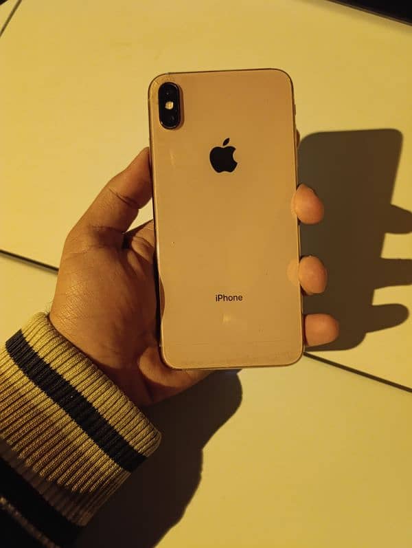 Apple iPhone xs max || official PTA approved || Golden Colour 0