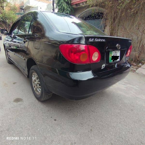 Toyota Corolla 2004 SE SALOON in genuine condition 3