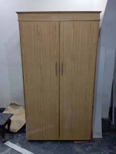 Wooden colour wardrobe I have used a little bit of time