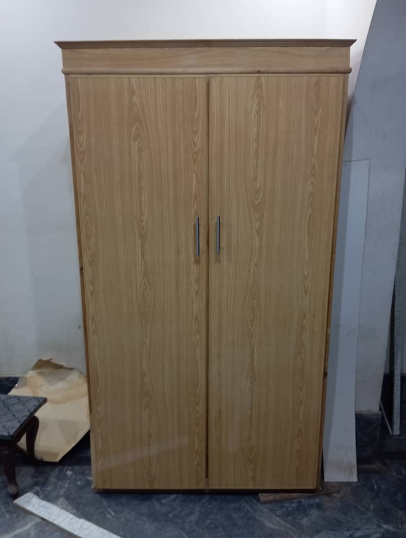 Wooden colour wardrobe I have used a little bit of time 0