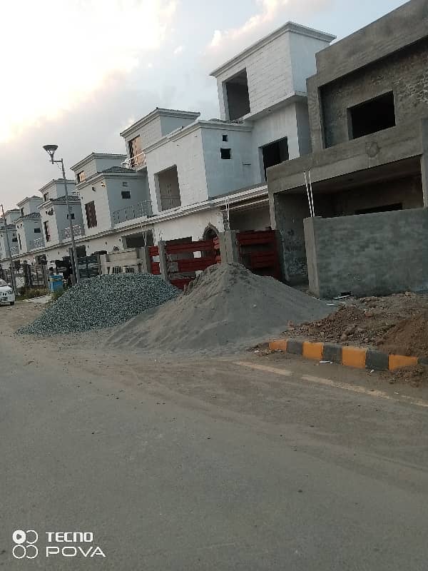 Book A Good Location 10 Marla House In DHA Sector A - Rachna Villas 1