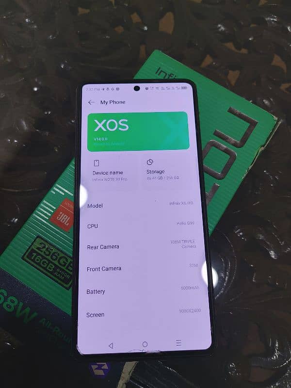 infinix note 30 pro Neat Condition Fix Rat 2