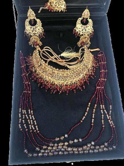 Artificial Jewellery Red Set| Casting Set| Imitation Jewellery Set 11