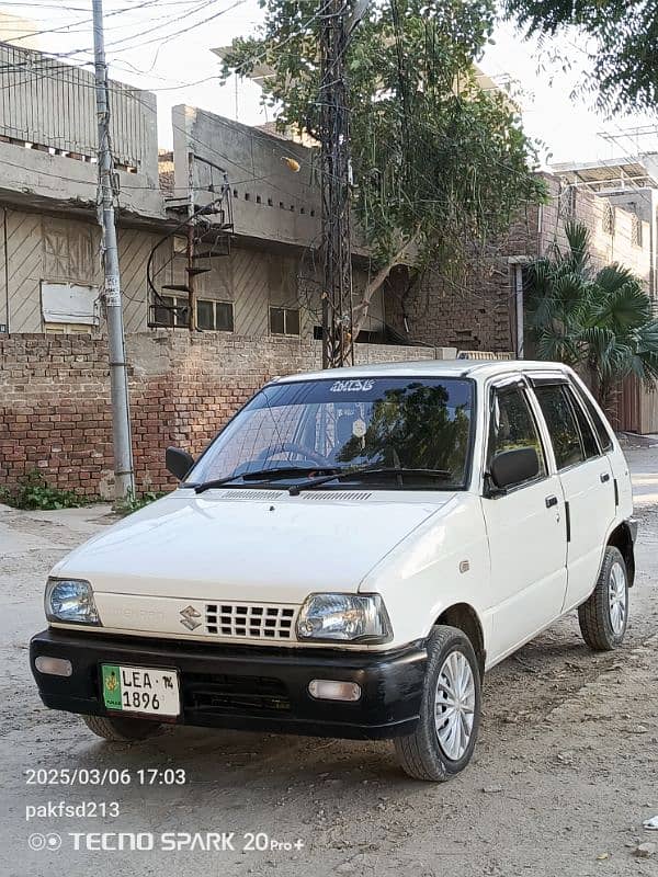 Suzuki Mehran VX 2013 3