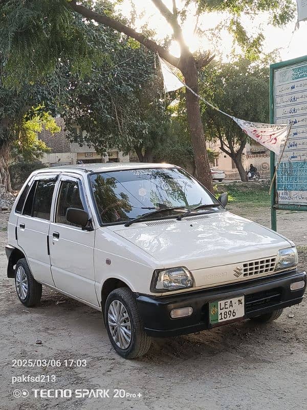 Suzuki Mehran VX 2013 8