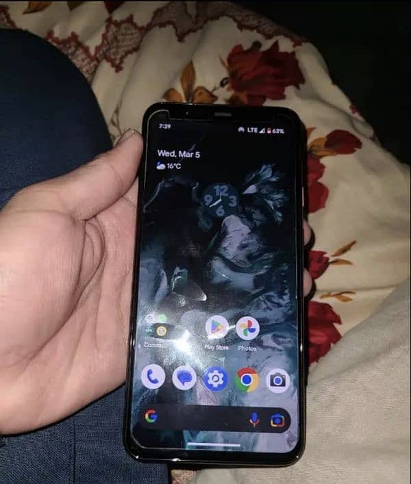 Google pixel 4 xl 64 gb non hai but sim working hai 3