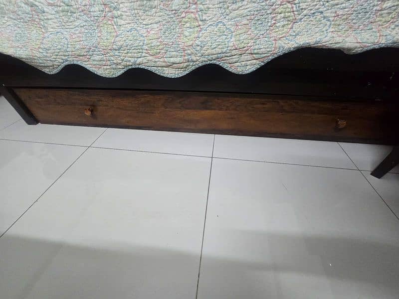 Wooden Bed 1