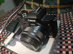 canon M50 with kit lens