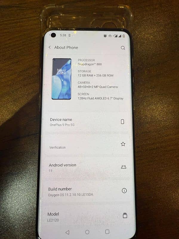 One plus 9 pro 8+8/256gb online pta 0