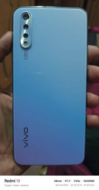 vivo s1 8gb 256gb for sale and change. 9