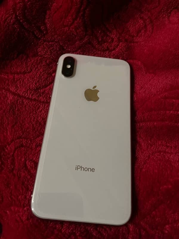 i phone x jv256 gb lush condtion  water pack 10/10 0