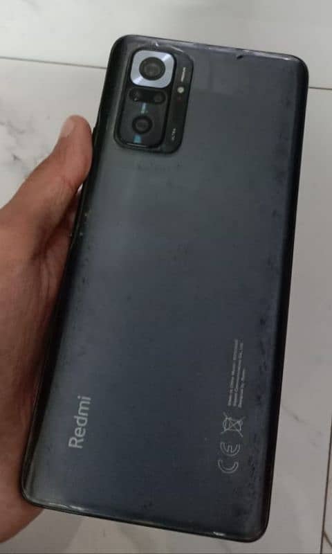 Redmi Note 10 Pro 6/128 with complete box and charger 1