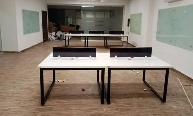 Size 8x4 Workstation Table For 6 Person Rs24500 12