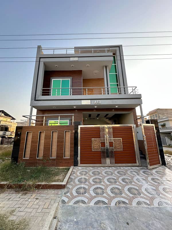 5 Marla Beautiful Major Road Double Storey House Available For Sale Newcity Phase 2 0