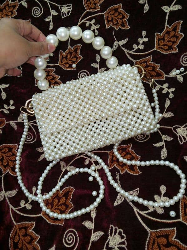 luxury beaded bag 0