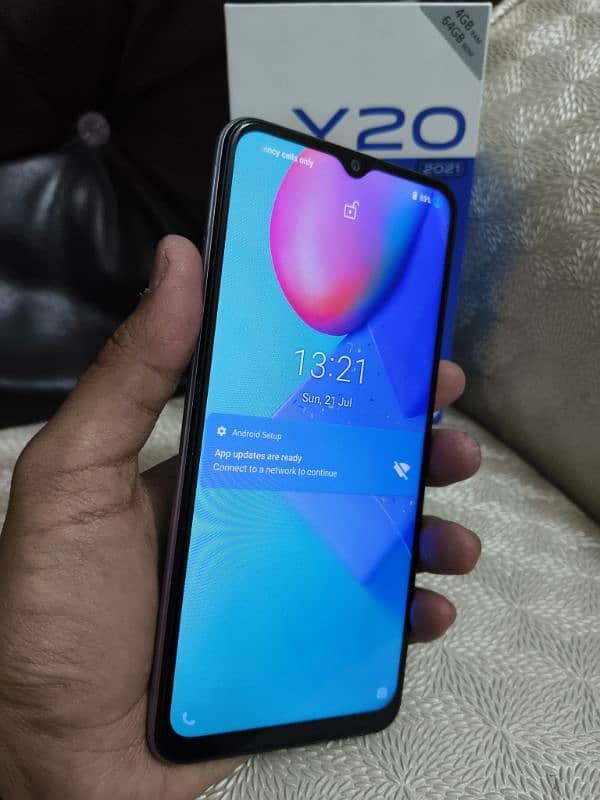 URGENTLY SALE VIVO Y20 (4GB+64GB) 10/9.5 CONDITION WITH BOX & ACESRIES 3