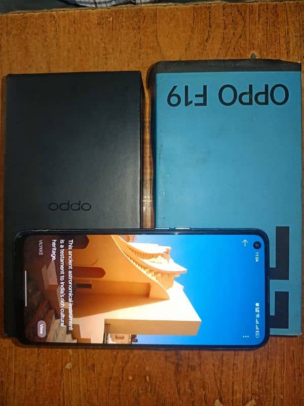 OPPO F19 6/128 *WITH BOX*   **NEITHER OPENED NOR REPAIRED**.   10/9 1