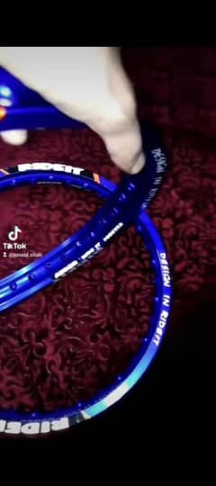 aluminum rim 125  blue colour