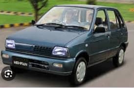 Need Suzuki Mehran for monthly bassis