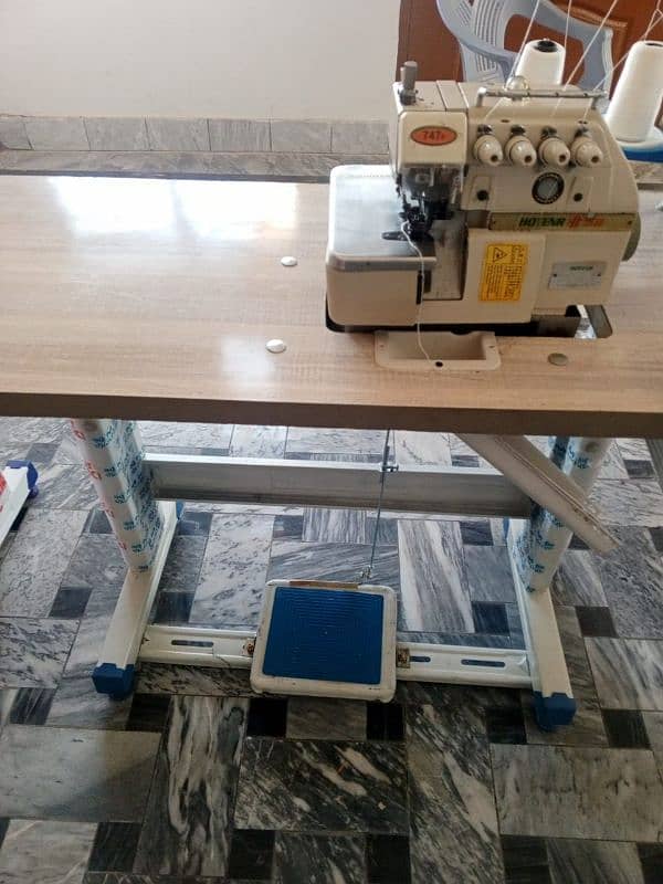 juki machine kaj overlak wali complete set  bhalwal 03337000353 2