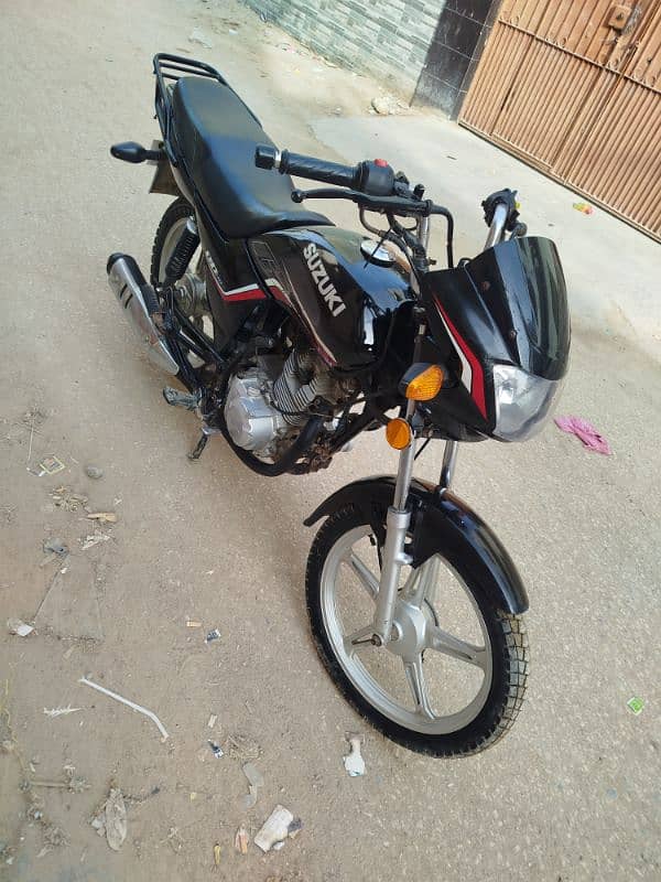 Suzuki GD 110S Karachi number 2